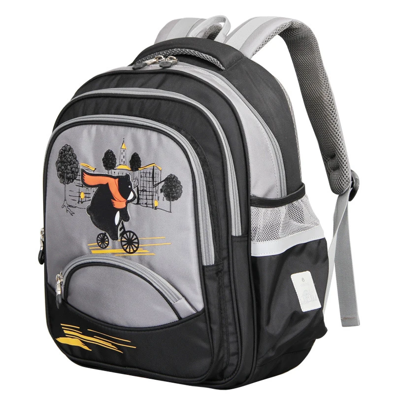 Милые школьные сумки с рисунком медведя для девочек детские рюкзаки начальной