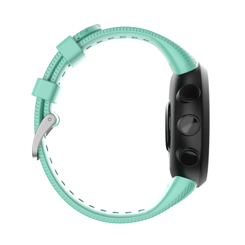 Для Garmin Forerunner 45 45S спортивный мягкий силиконовый сменный ремешок для наручных часов Смарт-часы носимые Аксессуары#1019