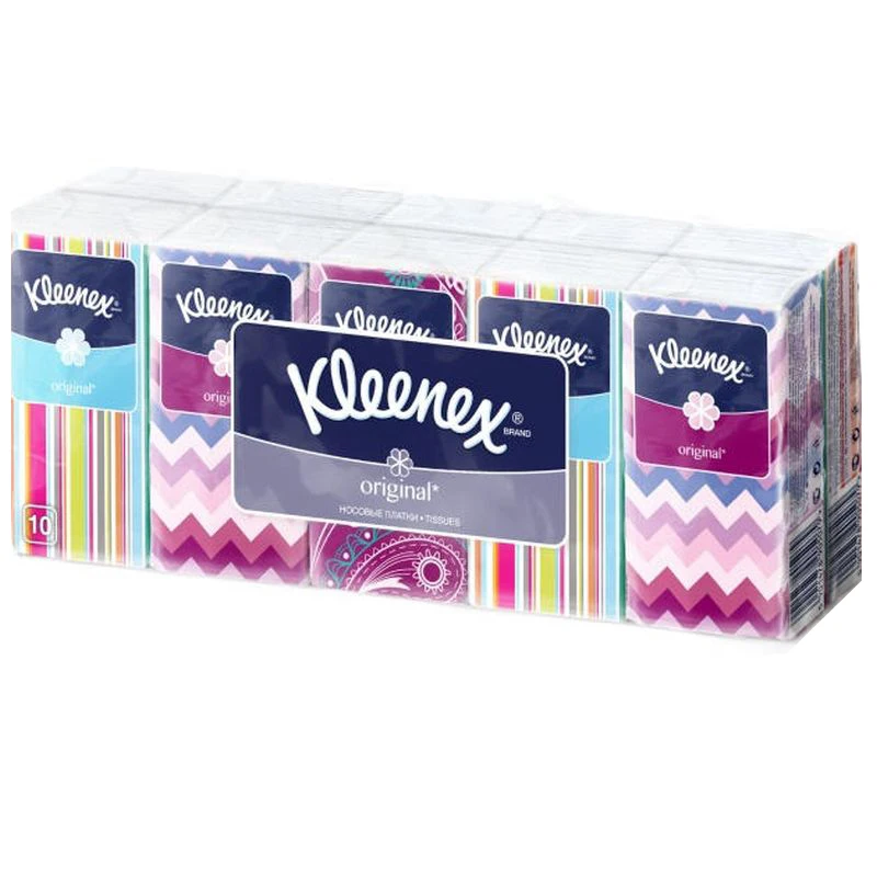 Платочки бумажные Kleenex &quotOriginal&quot 100 штук|Влажные салфетки| |