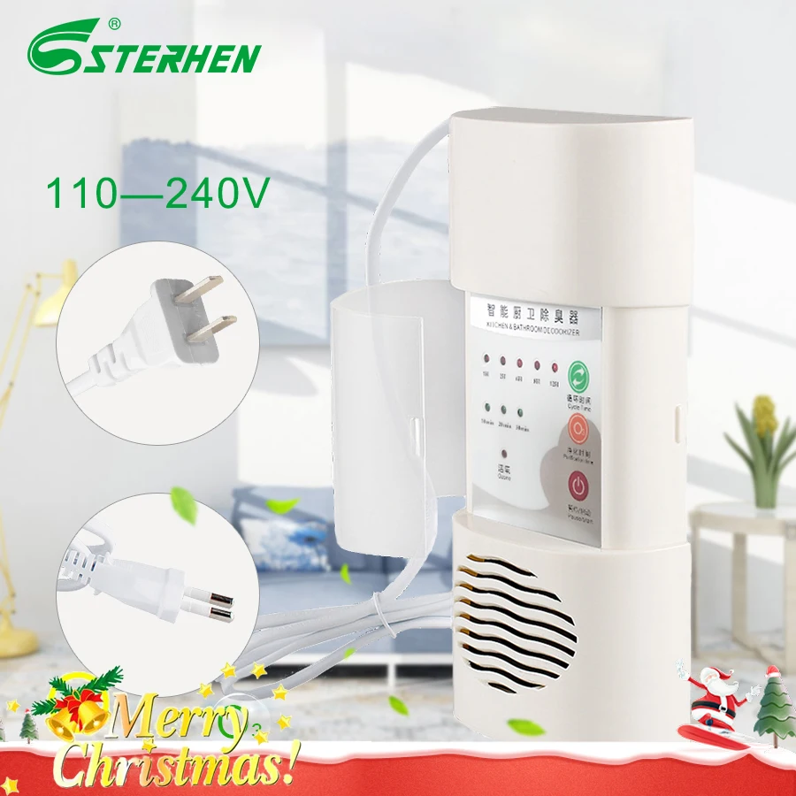 STERHEN Ozone Generator Air Purifier Home Air Cleaner Deodorizer Sterilization Germicidal Electric Portable Oxygen Concentrator