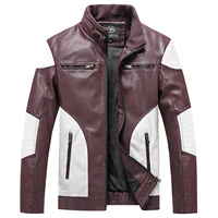 leather mens european fashion american 2021 jacket soft pu jacket men tough guy mens biker jacket fleece winter jackets man