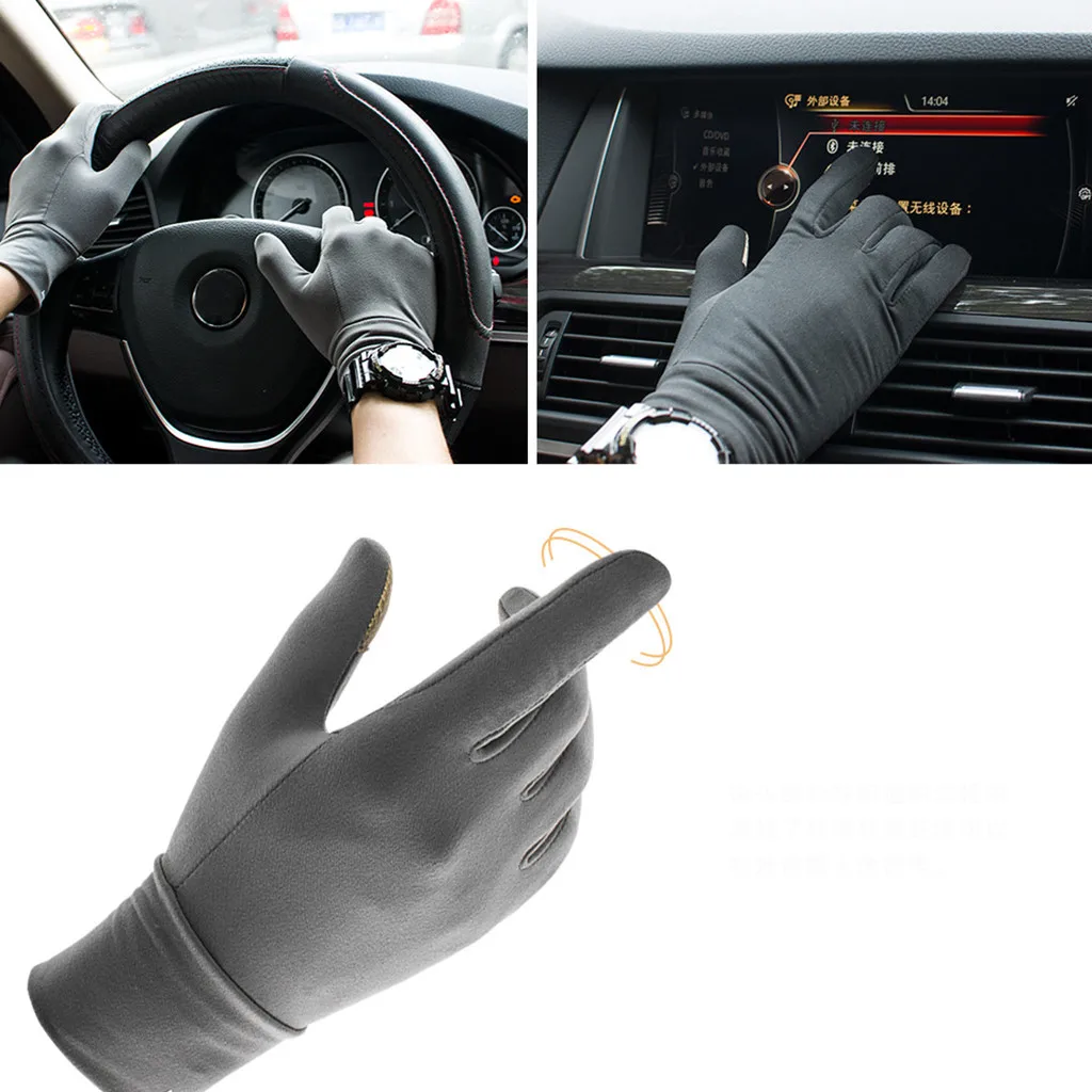 KLV 2019 Топ для мужчин и женщин зимние теплые перчатки термо Спорт на открытом