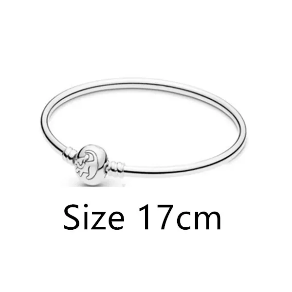 Size 17 Новые подлинные 925 пробы серебряные винтажные Подвески в виде льва и короля сердец золотые бусины подходят для браслетов, браслетов и ожерелий DIY кулон ювелирные изделия - Цвет камня: Size 17
