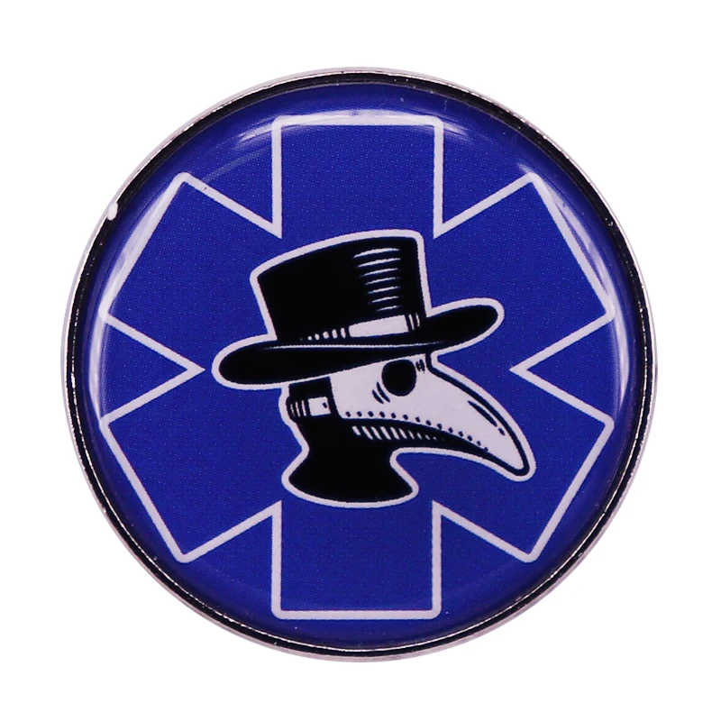 Женская Брошь в виде Чумного доктора | Дом и сад