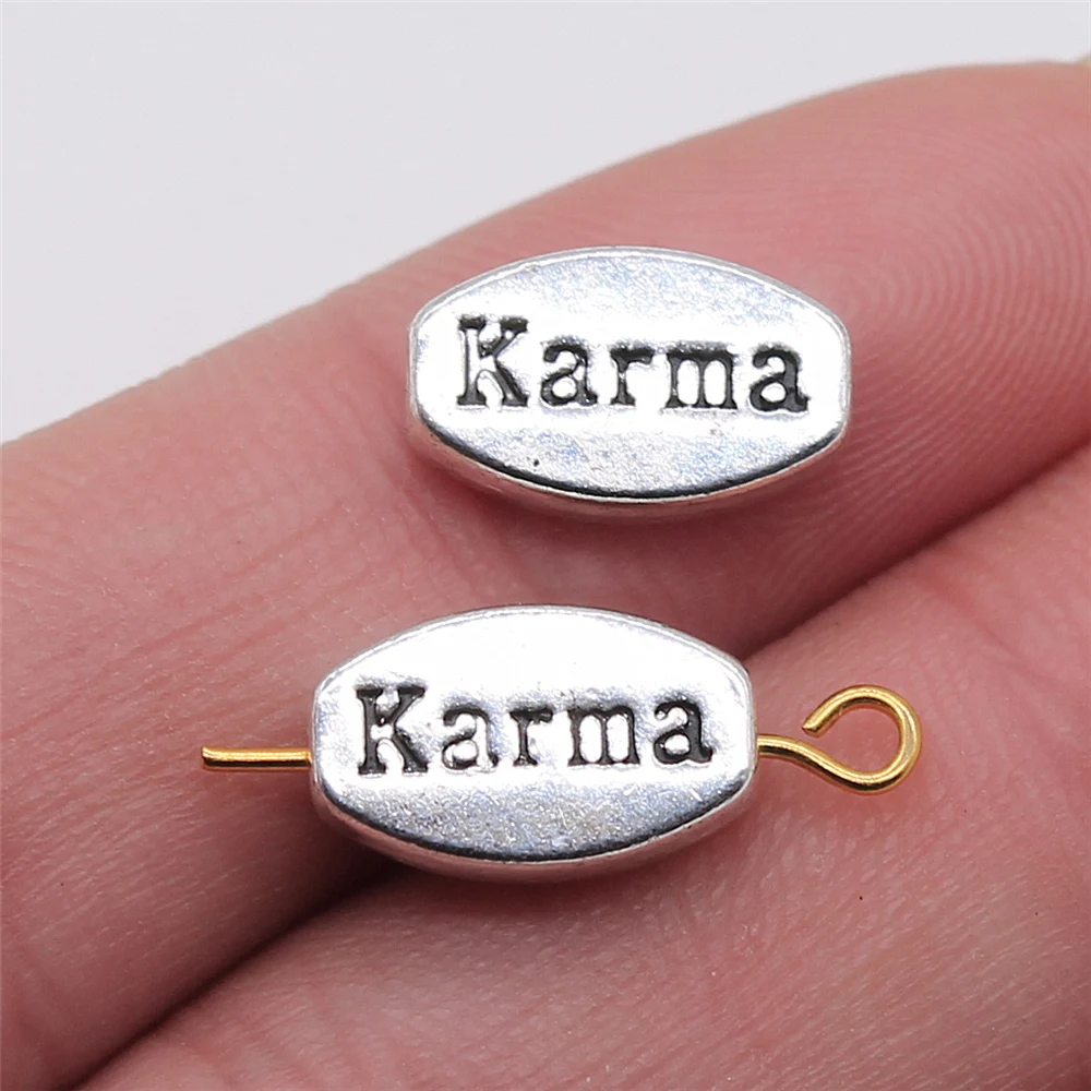 10 шт. Карма бусины с небольшим отверстием сделай сам ювелирное изделие