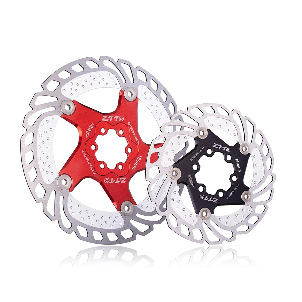 

High Quality Bicycle Floating Brake Disc Aluminum Alloy Lightweight Disc Brake Rotor 160/180mm Cycling Accessory