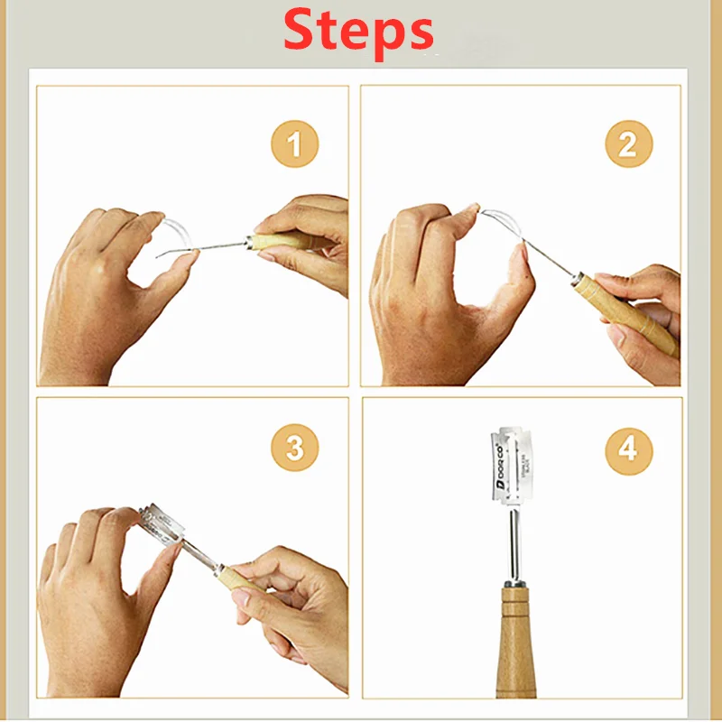 1 шт. Новый Кухонный скребок для хлеба нож хлеба/слайсер/резак теста лезвия с
