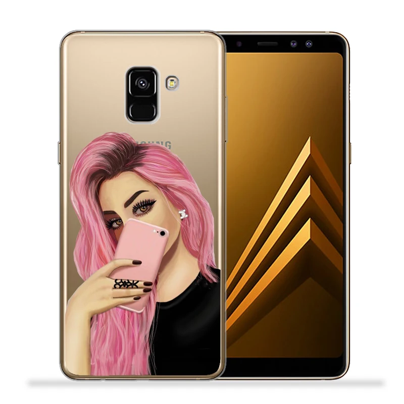 Модный чехол для девушек и женщин Samsung J8 j510 j530 j730 J2 J4 J6 Plus 2018 J3 J5 J7 2017 Etui|Бамперы| |