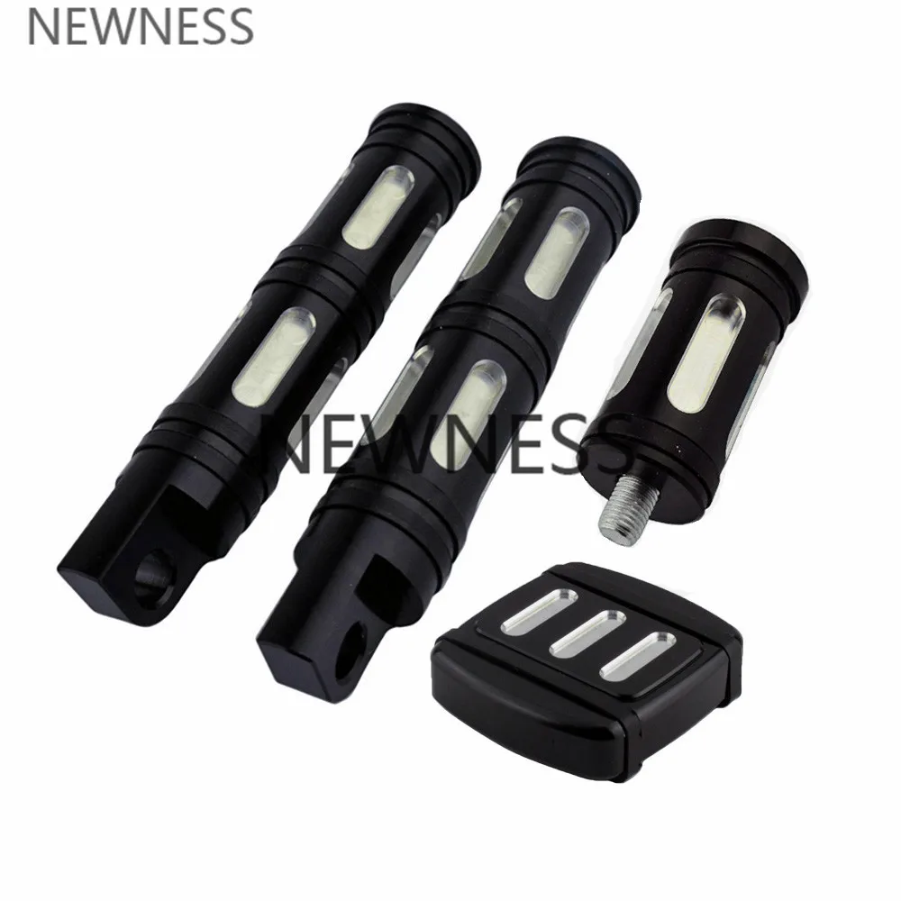 Подножка тормоза CNC, подножки для ног, переключатель передач и подножка для Harley Sportster 883 Touring Dyna Breakout Softail Chopper Custom.