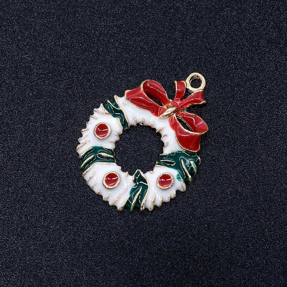 5 Per Pack Christmas Charms Zinc Alloy Oil Drop Pendant DIY Jewelry Accessories Decoration | Украшения и аксессуары