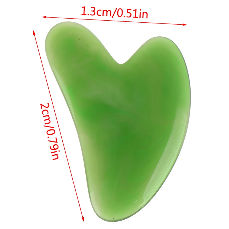 

1 Pieces SPA Massage Beeswax Guasha Scraping Massage Scraper Face Massager Acupuncture Gua Sha Board