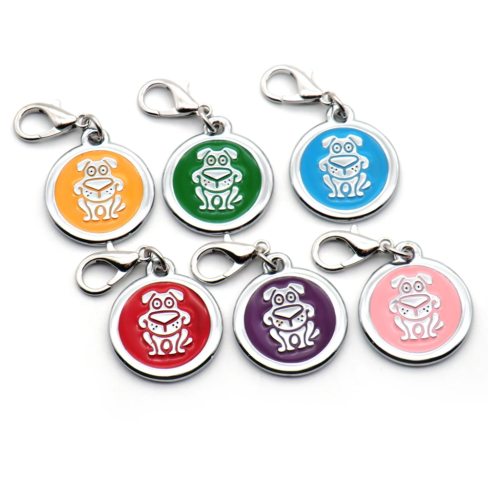 Бирка для собак с гравировкой на заказ аксессуары ошейника персонализированная