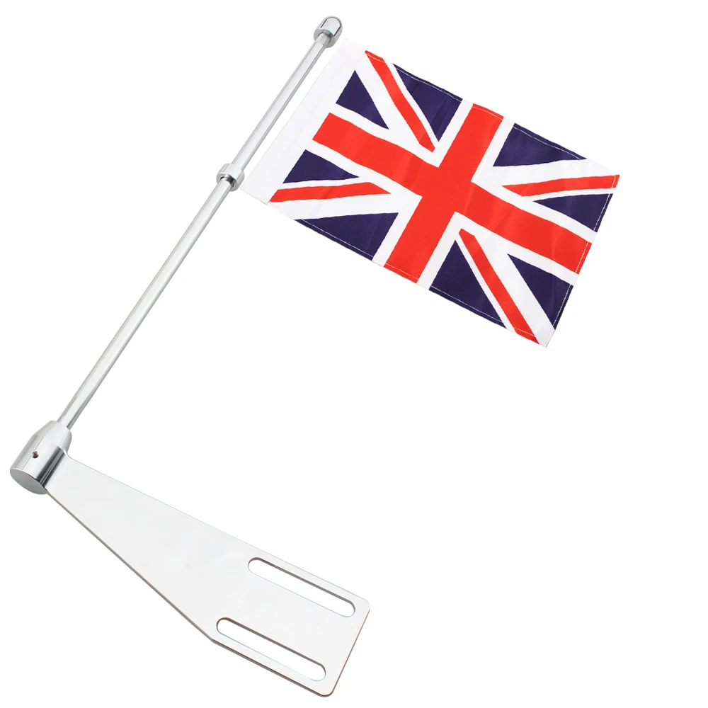 Багажник на боковой стороне мотоцикла стойка с флагом подходит для индийских