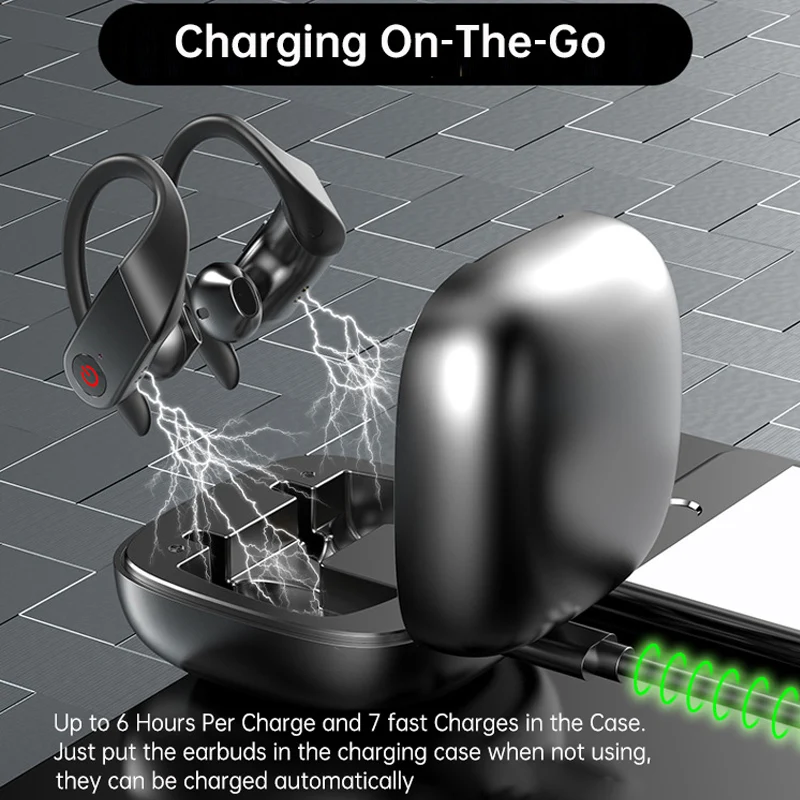 

B10 Bluetooth Earphone Led Display Wireless Headphones TWS Stereo Earbuds Waterproof Noise Cancelling Headset With Mic