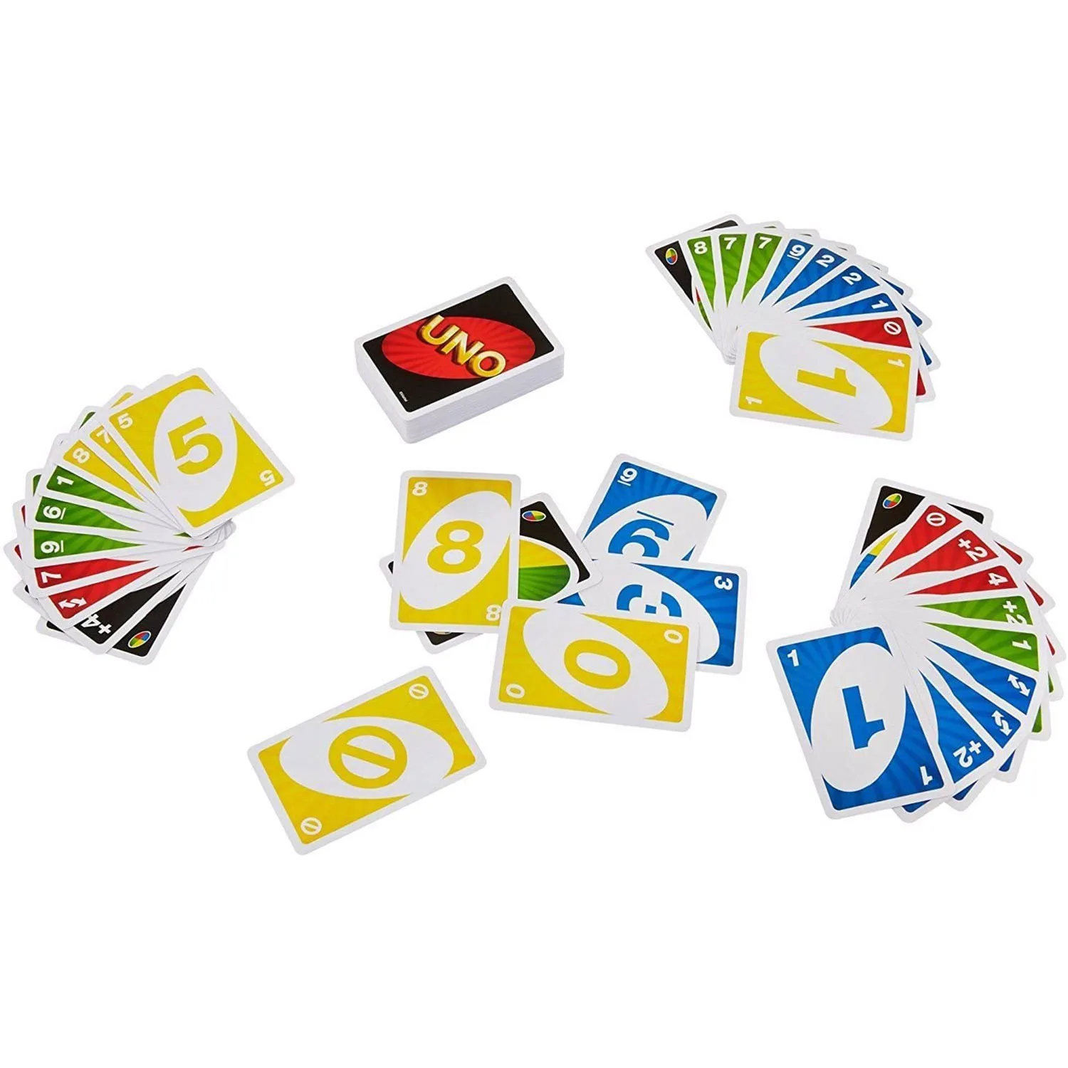 Дикая игра для карт UNO Mattel оригинальная семейная Веселая игрушка покера
