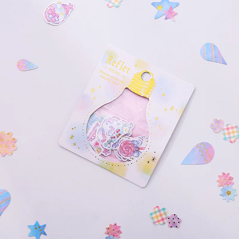 AngelHere 30 шт./лот горячая штамповка стикер Kawaii креативный цветок стикер s планировщик украшение книги DIY Материал Рождество стикер - Цвет: 9