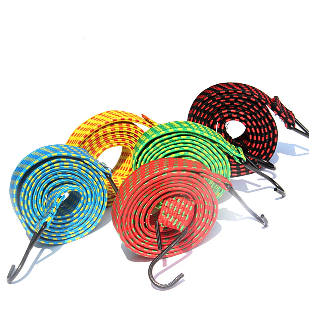 

1pc Bike Locks Bicycle Motorcycle Strap Luggage Safety Lock Rope Hooks Bandage Strap Belt Cycling Sturdy Bicycle Security Strap