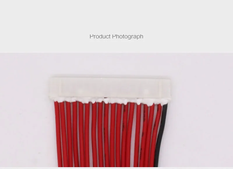 Кабель балансировочного кабеля Соединительный штекер для литий-ионного