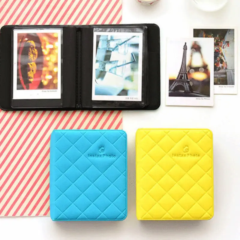 Фотоальбом для Polaroid Fuji Instax Mini 8 90 50 70 чехол 3 дюйма 36 карманов