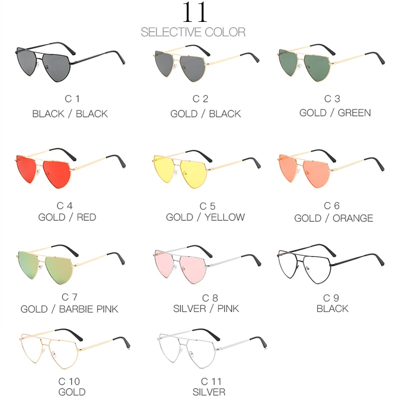 Новый фирменный дизайн солнцезащитные очки кошачий глаз для мужчин женщин