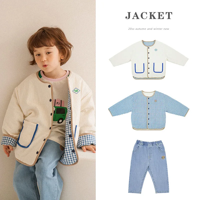 

Детская зимняя куртка, новинка 2021, зимняя куртка для мальчиков, джинсы двойного размера для мальчиков, Детская толстовка, детская одежда