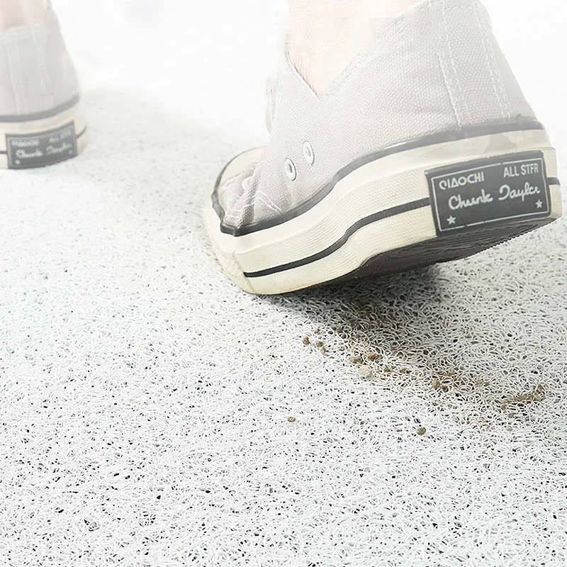 Коврик для входной двери нескользящий водонепроницаемый геометрический в