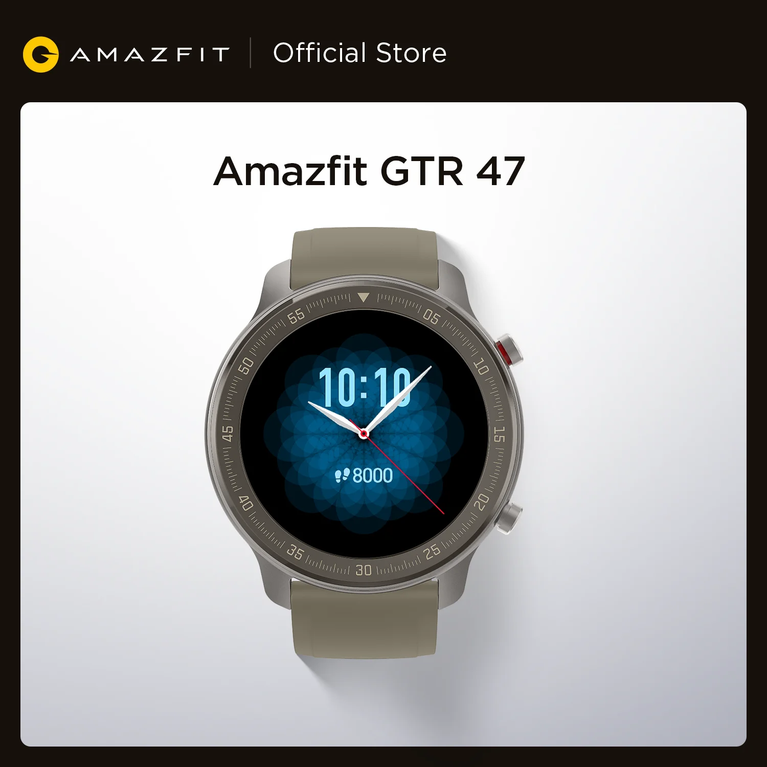 Amazfit Smartwatch GTR de 47mm, nuevo reloj inteligente de 5ATM con Control de música y 24 días de duración de batería para celulares Android IOS, versión Global. Aliexpress Chile