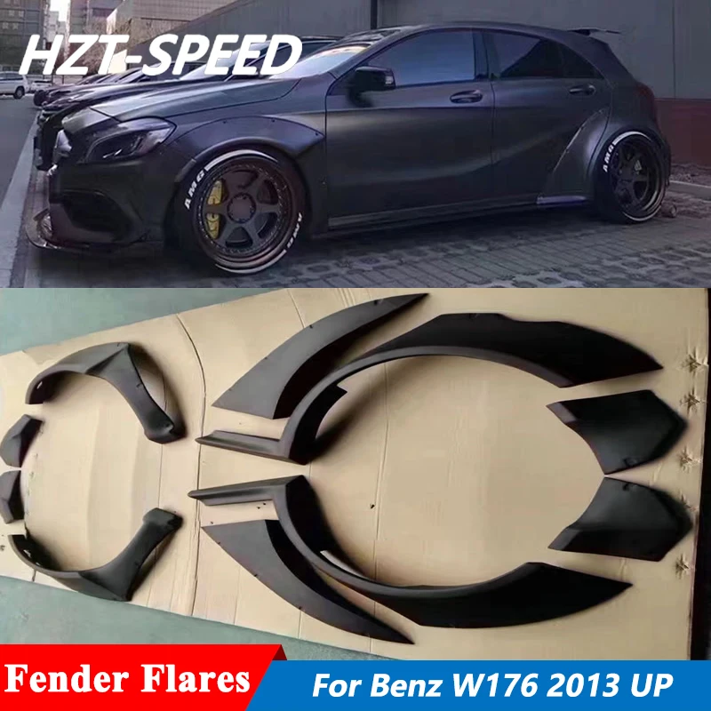 

Широкие ФАП неокрашенные наконечники крыла для BENZ W176 A180 A200 A260 A45 Настройка автомобиля 2013 вверх