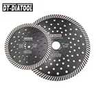 Диск для пилы DT-DIATOOL, 2 шт., алмазный, узкий, с несколькими отверстиями, диаметр 105 мм, 115 мм, 125 мм, 180 мм, 230 мм, шлифовальный круг