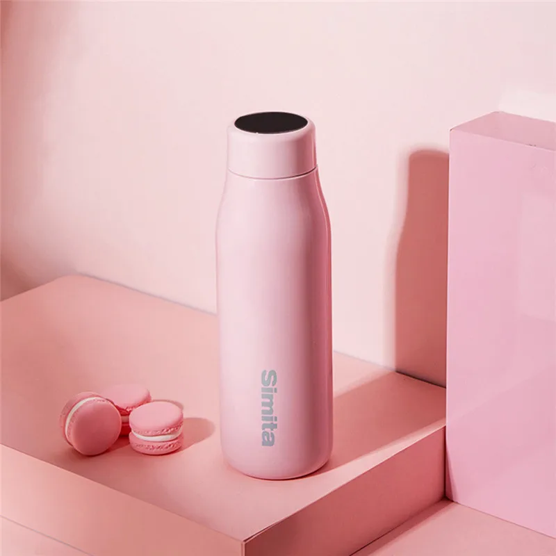 

Smart Temperature Display Vacuum Flask Thermos Bottle Thermos For Tea Coffee 500ml 21.7cm*7cm 304 Stainless Steel