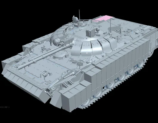 Трубач 1/35 00365 BMP-3 с обновлением Armour Боевая машина пехоты БМП детская игрушка