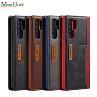book flip case for huawei p30 pro lite case leather card holder phone bags cases for huawei p30pro p30 lite nova 4e cover
