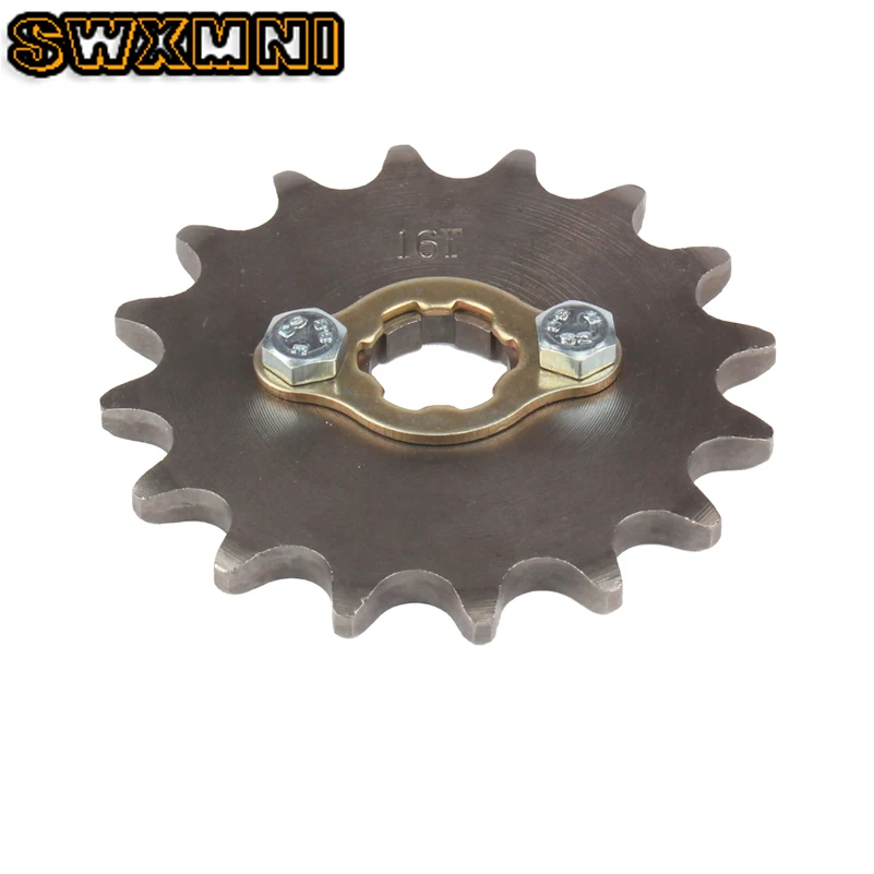 Motorcycle Steel 520 chain 20mm 16T Teeth Front Engine Sprocket For Honda Lifan ZongShen YCF ATV Quad Dirt Pit bike Buggy | Автомобили и
