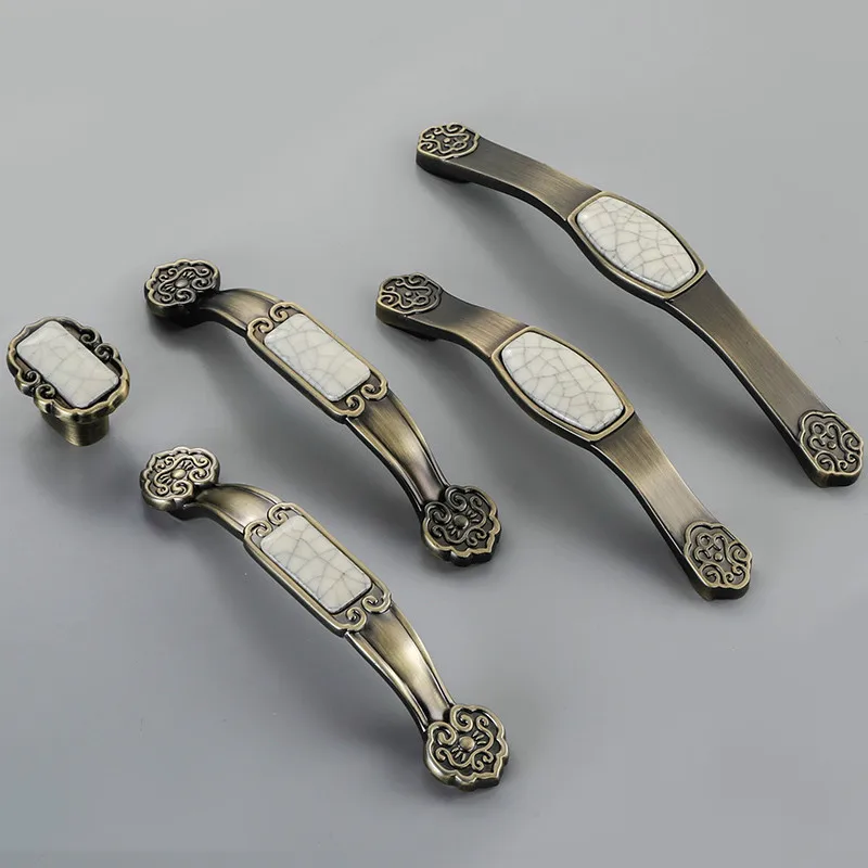 Дверные ручки новинка дверная ручка в китайском стиле для шкафа хромированная