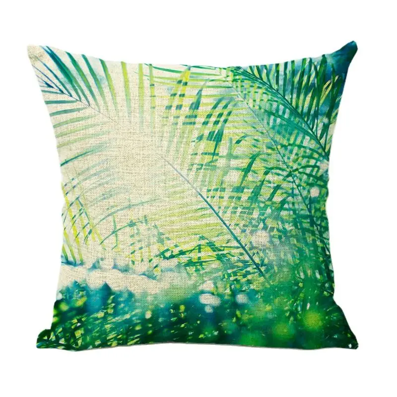 Тропические Botany Подушка 45 см пальмовый лист качели &quotСолнечный свет&quot чехол