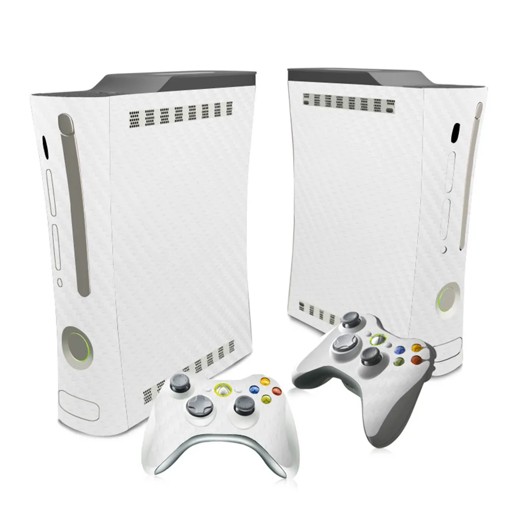 Легко устанавливаемая Виниловая наклейка для Microsoft Xbox 360 оригинальные зеркальные