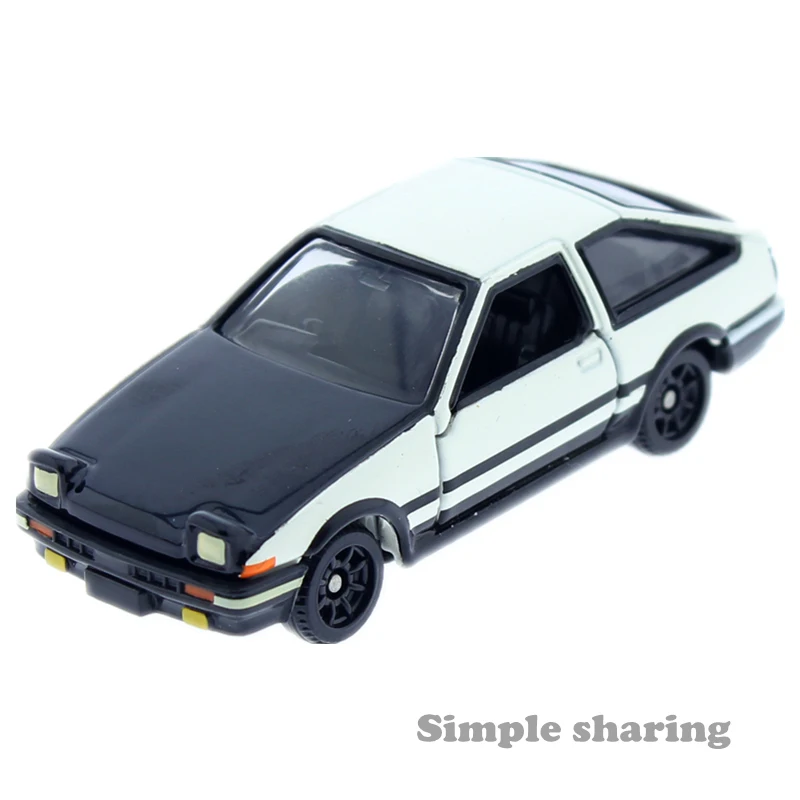 Takara Tomy Dream Tomica 145 Initial D Toyota AE86 Trueno Популярная детская модель из металлического