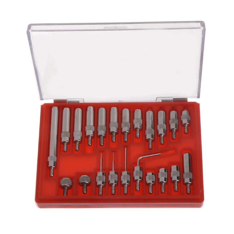 

22Pcs Steel Dial Indicator Point Set 4-48 Thread Tip For Dial & Test Indicators