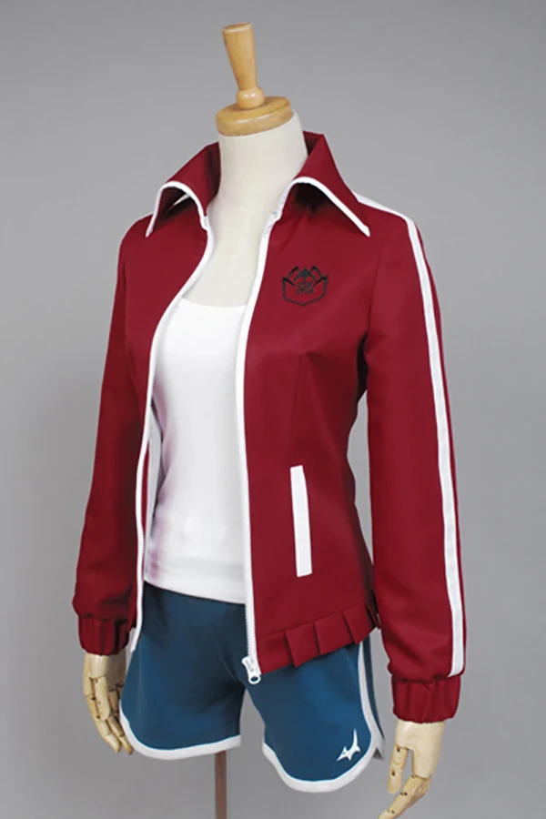 Костюмы для косплея АОИ Асахина из аниме данганронпа винно-красные шорты женщин