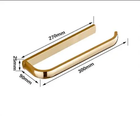 Вешалка для полотенец античная золотая черная хромированная бронзовая |