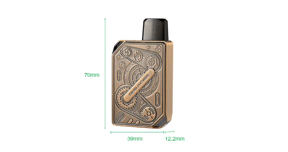 Pod система Tesla Punk Pod Vape комплект с аккумулятором 600 мАч и 1,2 мл Pod Mod Pod Kit Tesla Punk Электронная сигарета vs Drag nano/Vinci X