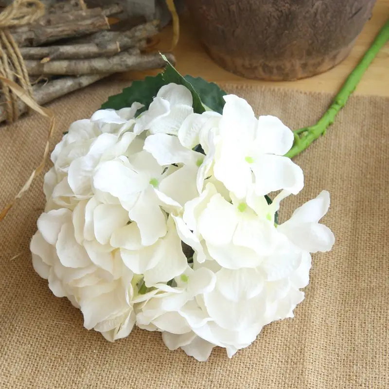 

Artificial Hydrangea Flower for Wedding Decoration European Silk Flower Hydrangea For Home Decor Fake Flowers