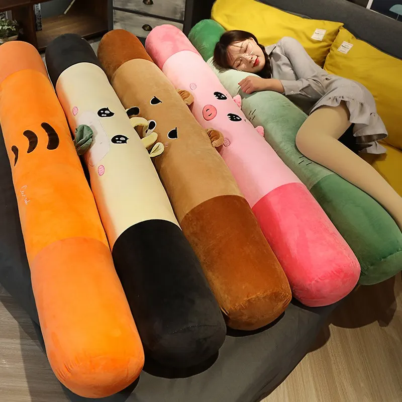 Плюшевая подушка в виде фруктов животных 95-140 см 1 шт. | Игрушки и хобби