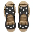 1 пара профессиональных альпинистских шипов, 8 шипов, противоскользящая обувь для ходьбы по льду, снегу, кемпинга, зимнее Уличное оборудование с шипами