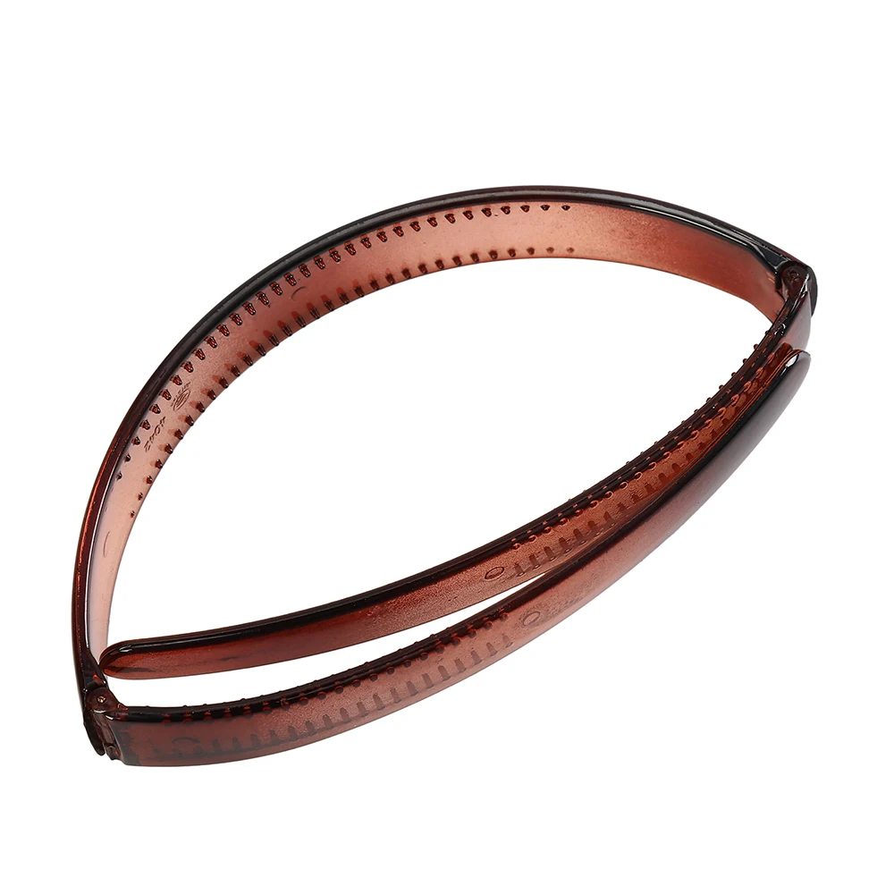 Женский складной ободок AWAYTR черный пластиковый для волос аксессуар волос| |