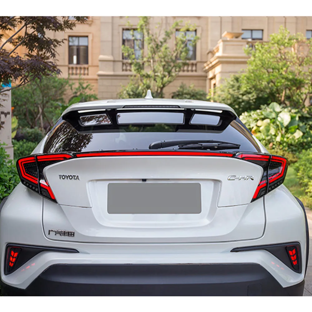 Задние фонари для Toyota задние CH R CHR 2016 2017 2018 2019 светодиодные противотуманные фары