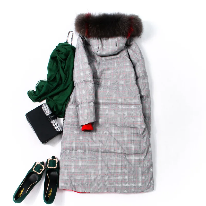 Женская куртка на белом утином пуху зимняя пуховая Корейская 0365 YY1292|Женские