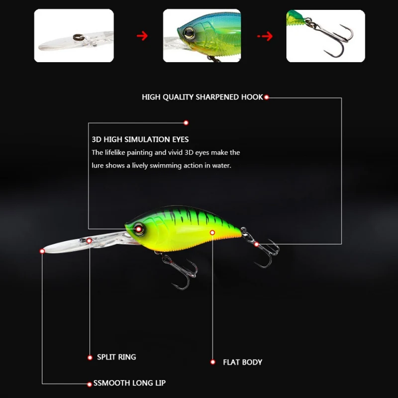 70 мм 22 г бионическая рукоятка маленькая жирная приманка для океанской рыбалки