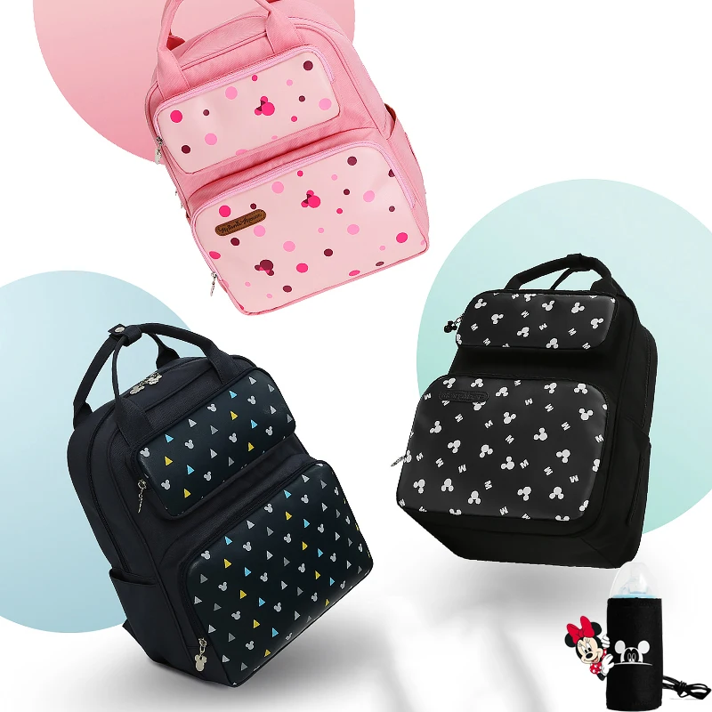 Disney usb сумка для подгузников кошелек с Микки Маусом рюкзак мам мокрая ухода за