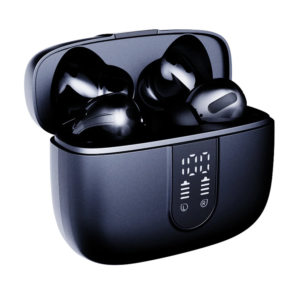 

X08 Wireless Earbuds HiFi Bass Sound Noise Reduction LED Display Bluetooth-compatible Luxury Earphones For iPhone Samsung Phone